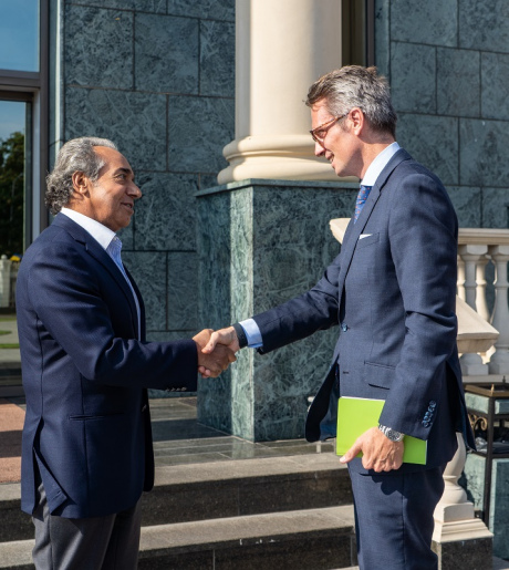 Аднан Киван провел встречу с послом Швеции в Украине