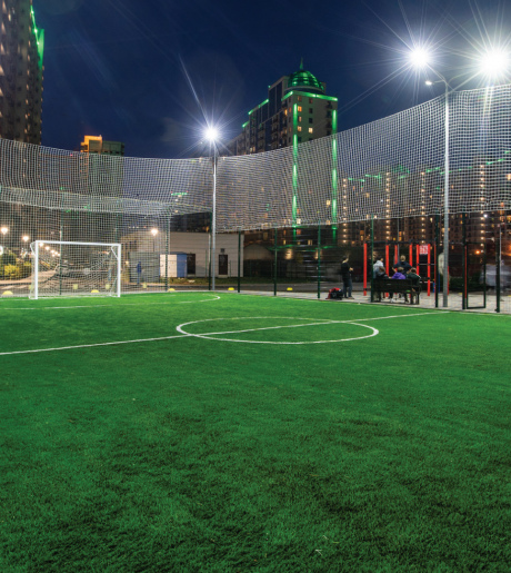 Відкрито новий футбольний майданчик у Жемчужному кварталі на Таїрова