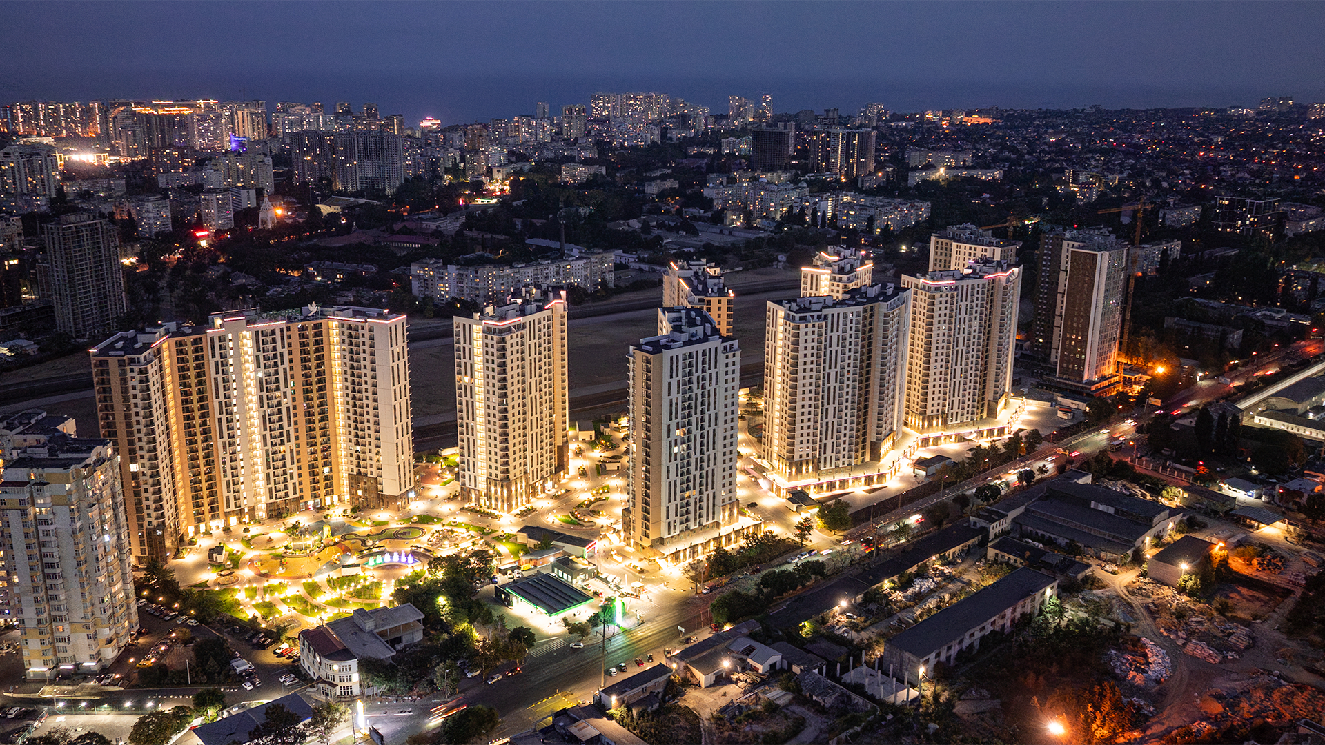 Odessa's mega-development project has been commissioned on the map of Eastern Europe.